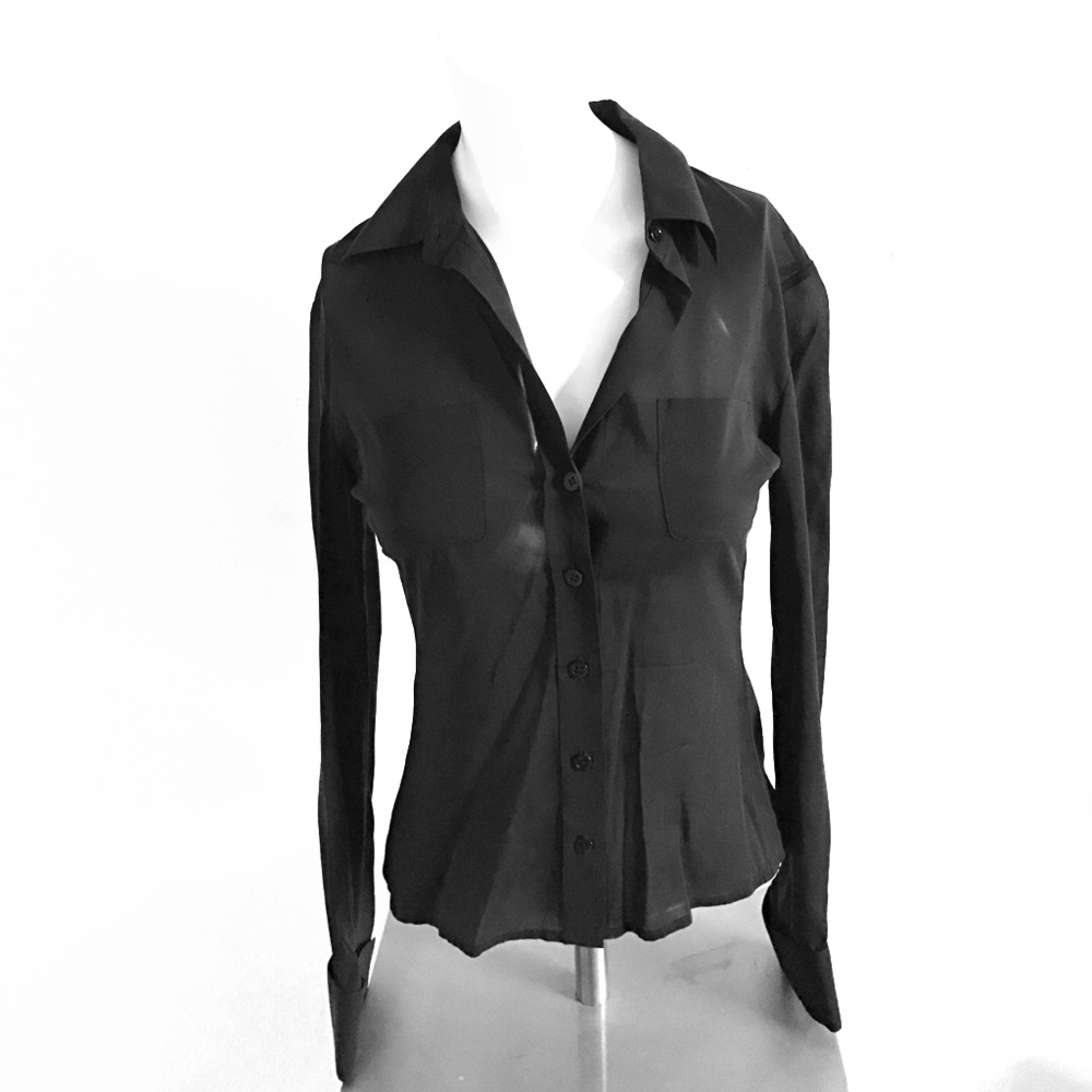 BCBGMAXAZRIA Silk Blouse